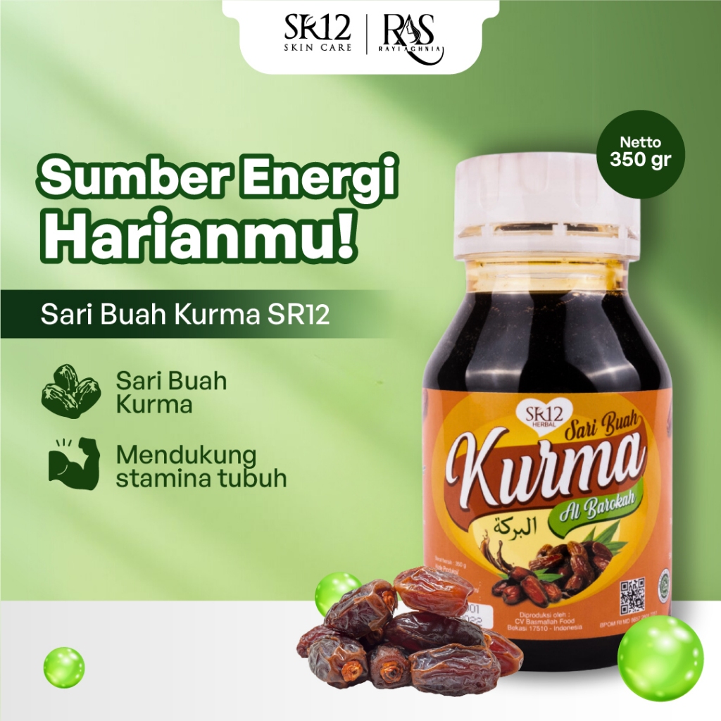 

Sari Buah Kurma SR12 Netto 350gr Menjaga Stamina Tubuh Bisa Untuk Anak Dan Orang Dewasa