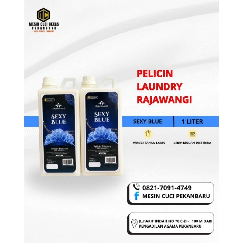 Pelicin Rajawangi 1L-Aroma Sexy Blue