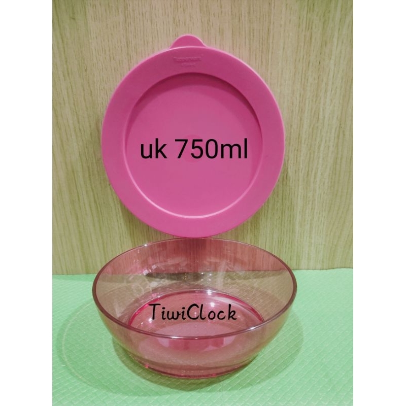 CLEAR BOWL TUPPERWARE