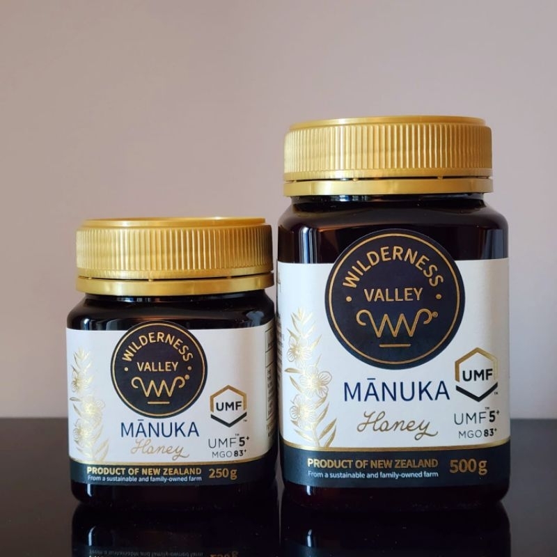 

PROMO Wilderness Valley Manuka Honey UMF 5. 250g / 500g New Zealand