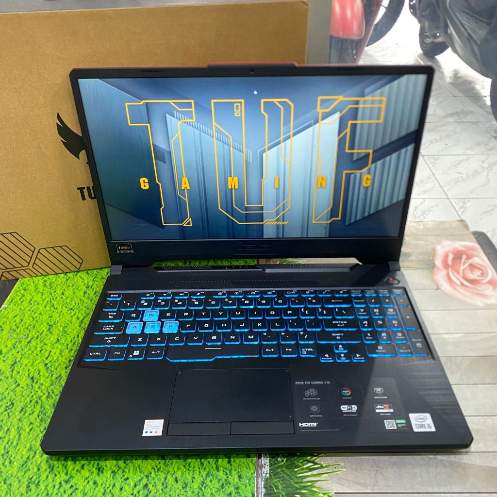 New Asus TUF F15 FX506L Core i5-10300H 8GB 512GB GTX 1650 4GB Windows 11