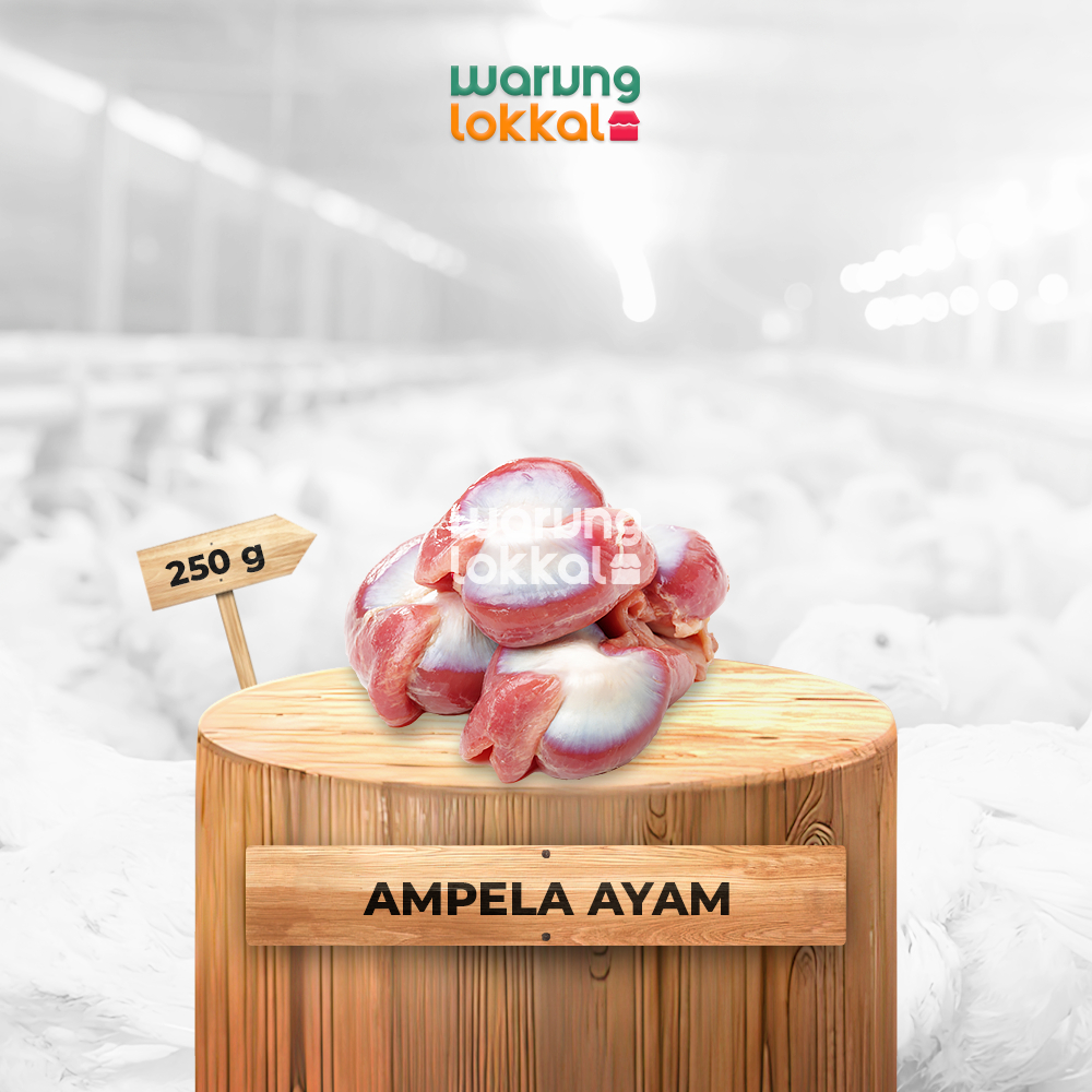

Ampela Ayam 250g - Warung Lokkal