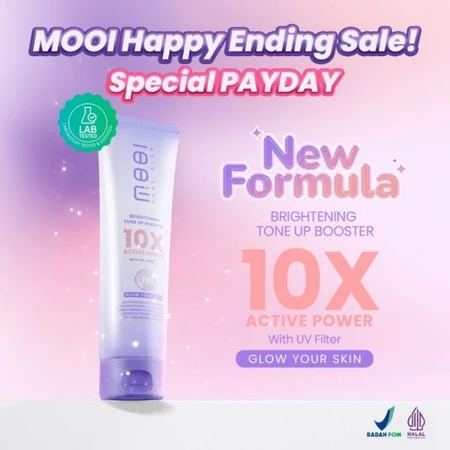 MOOI Brightening Tone Up Booster 100ml | Body Lotion Tone Up MOOI