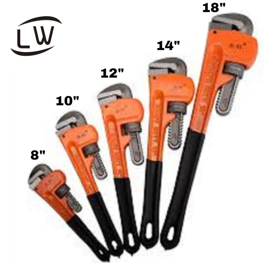 KUNCI PIPA / PIPE WRENCH (HANDEL PVC) 8 INCH