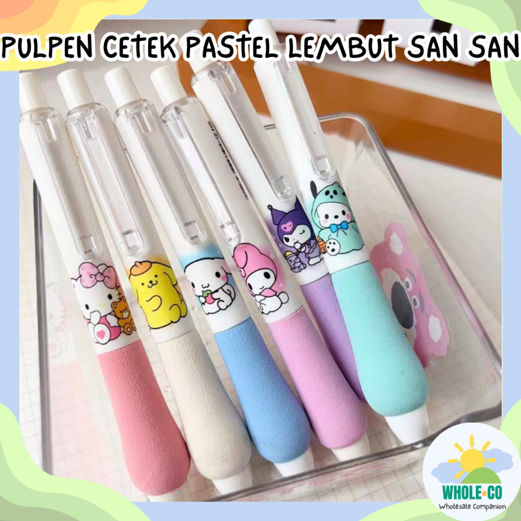 

Pulpen Mekanik San San Lembut Premium Pena Cetek Kuro Melo Moroll Lucu Unik Imut Termurah Grosir Cod