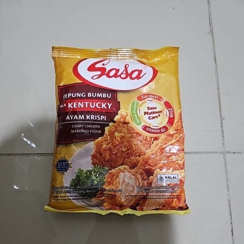 

Sasa Tepung Bumbu ala Kentucky Ayam Krispi 200g