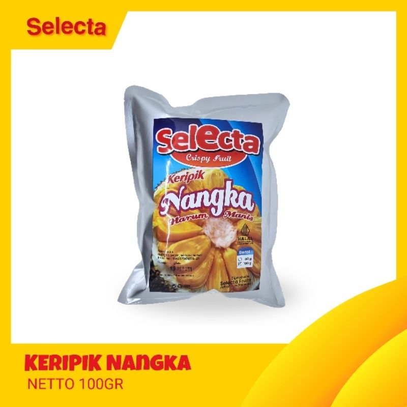 

Keripik Buah Nangka Grade A [ SELECTA FRUIT ] - Netto 100Gr - Snack Sehat