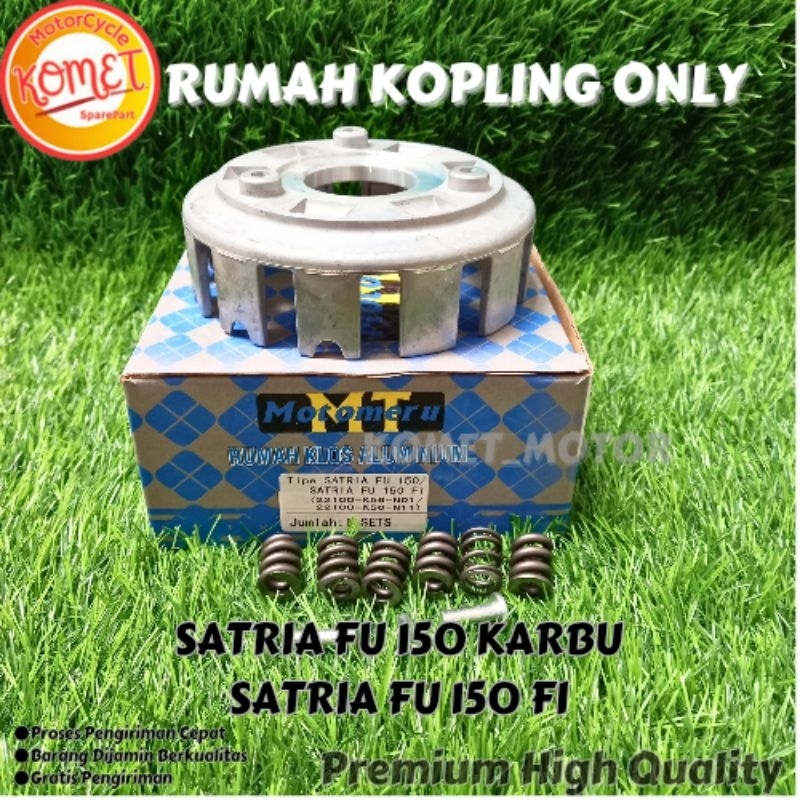 [KOMET] RUMAH ALUMUNIUM KOPLING ONLY SATRIA FU 150 KARBU//SATRIA FU 150 FI [MTM]