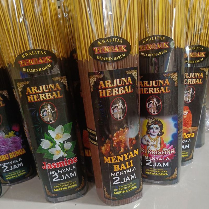 Dupa Wangi Arjuna Herbal Menyala 2 Jam Bali Mertua Dewa