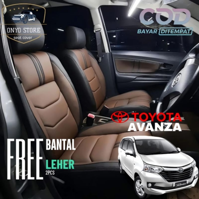 [ Ready Stock ] Sarung Jok Mobil Toyota Avanza 2004-2010 full set jok