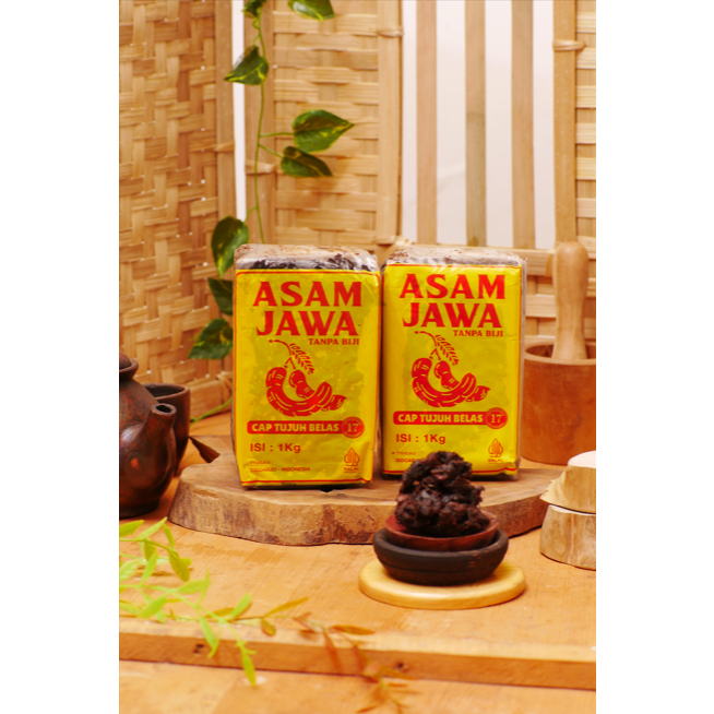 

Asam Jawa TANPA BIJI Cap 17 Tujuh Belas 1 kg / Asem Jawa HALAL P-IRT