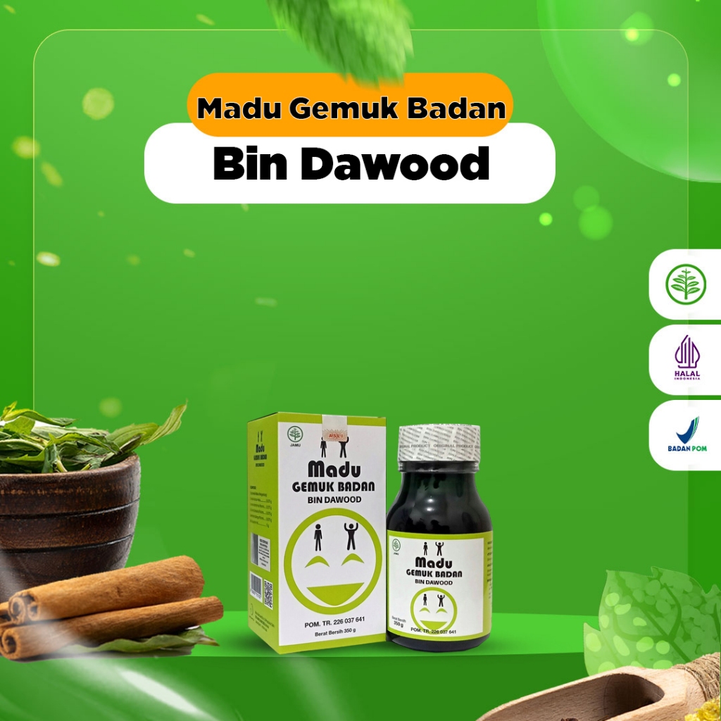 

Madu Penggemuk Badan Al Mabruroh Bin Dawood - 350gr