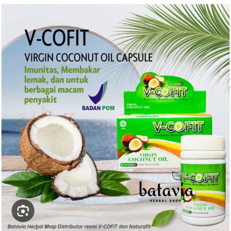 

V-Covit Virgin Coconut Oil Kapsul