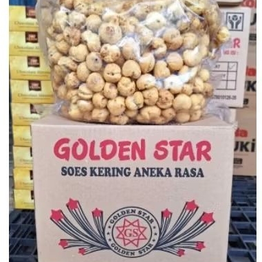 

SOES KERING GOLDENSTAR RASA COKLAT PREMIUM KEMASAN 2KG dan 500GR