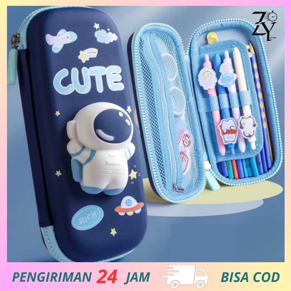 

THE TIME-Kotak Pensil / Tempat Pensil Dekompresi Perempuan Lucu Lembut Lucu Anak-anak Siswa Sekolah Dasar Berkapasitas Besar Dengan Dekompresi Multi-fungsi