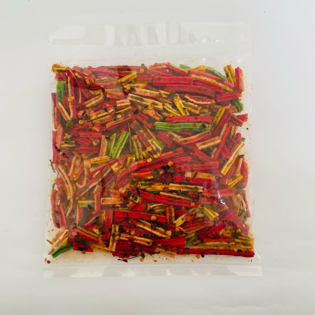 

Keripik Beton Jaat 200gr Pedas Daun Jeruk