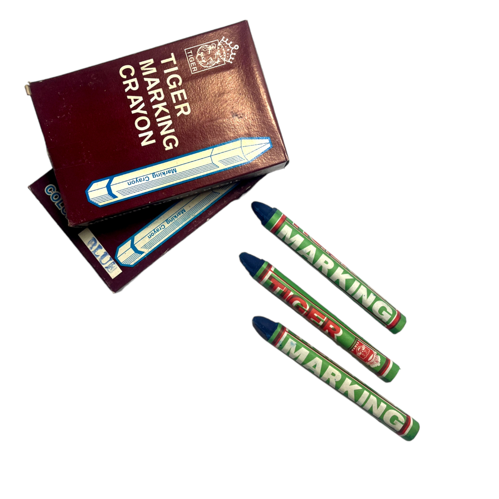 

Crayon marking Tiger untuk besi, kayu, kardus isi 12 buah