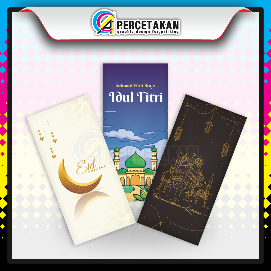 

Amplop Lebaran Ukuran Besar Panjang Idul Fitri Envelope Eid Mubarak 2025