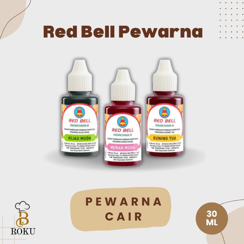 

Red Bell Pewarna Cair / Liquid Color 30 ml