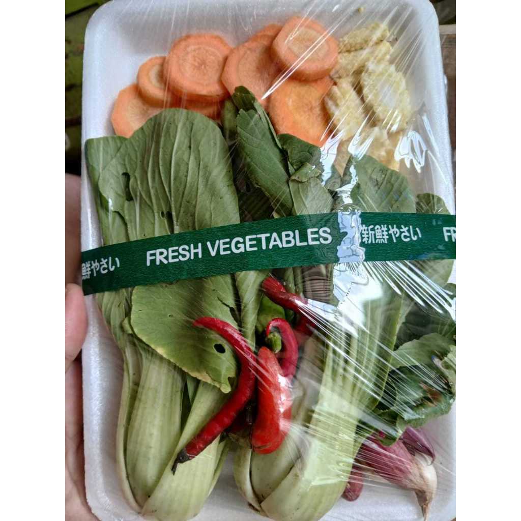 

PAKET SAYUR PAKCOY A - (WORTEL, BABY CORN, CABAI, BAWANG MERAH)