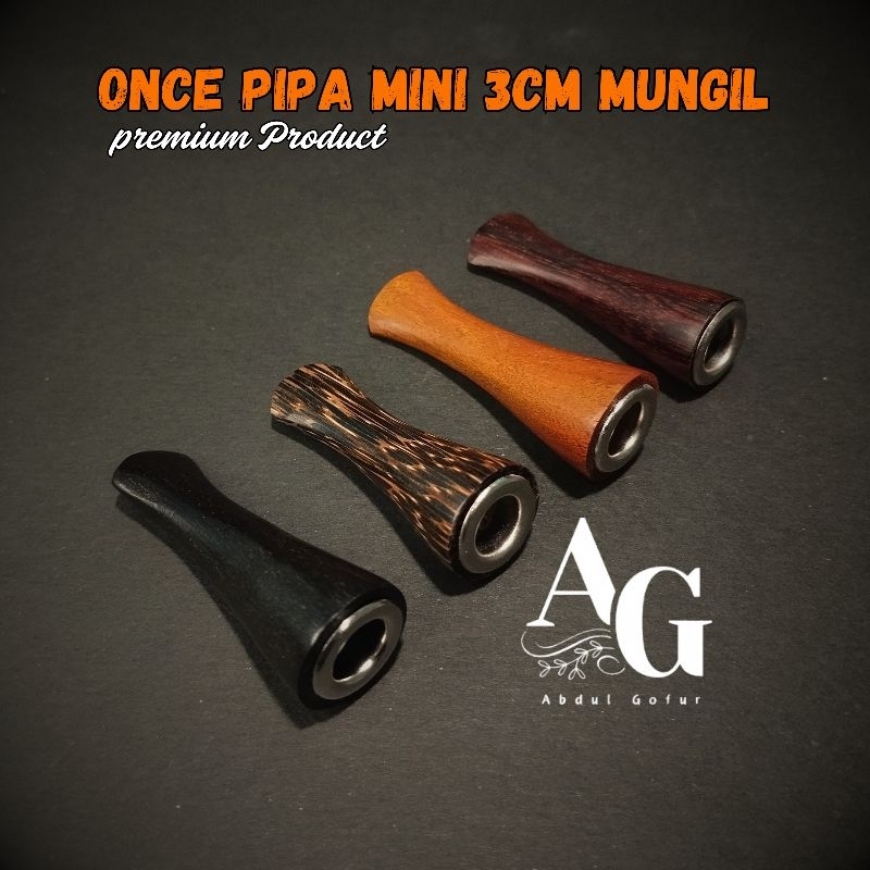 Once Pipa Rokok 3 Cm Mini Mungil Terbaru Unik Dan Murah Berkualitas Kelor Hitam
