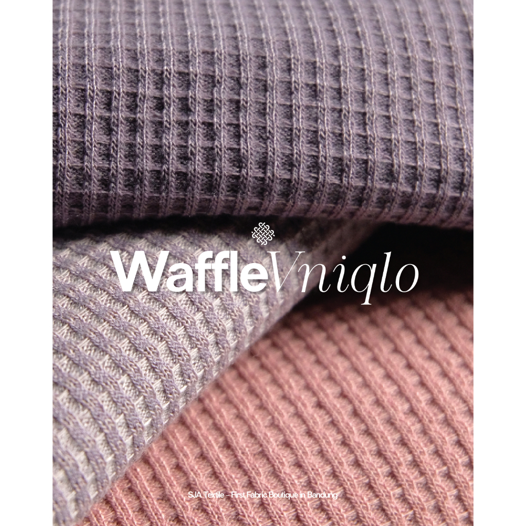 KNIT WAFFLE VNIQLO ECER MINIMAL PEMBELIAN 2x KLIK = 1 Kg