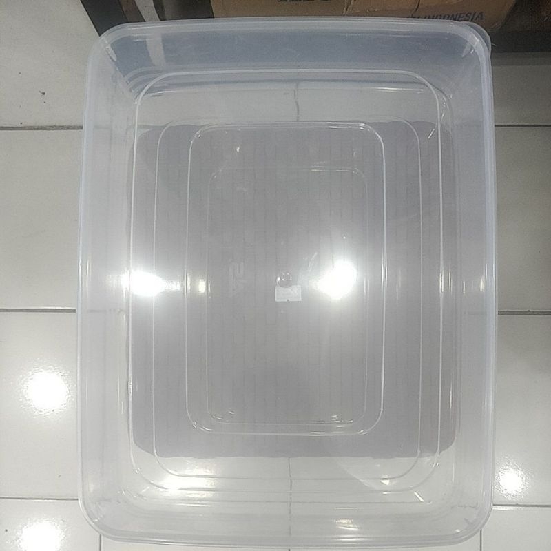 KOTAK DONAT WADAH DONAT 7200ML TOPLES TEBAL DONAT ROTI WADAH MAKANAN PLASTIK TEBAL BESAR