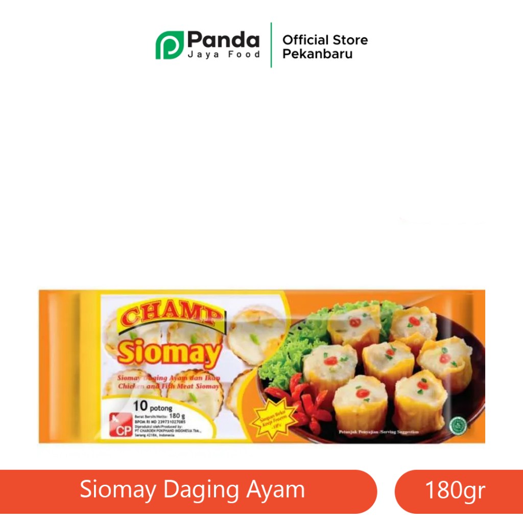 

Champ Chicken & Fish Siomay 180 Gram