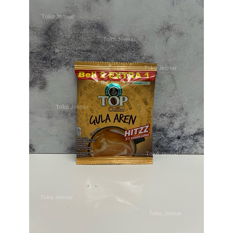 

Top coffee gula aren 3 in 1 22 g