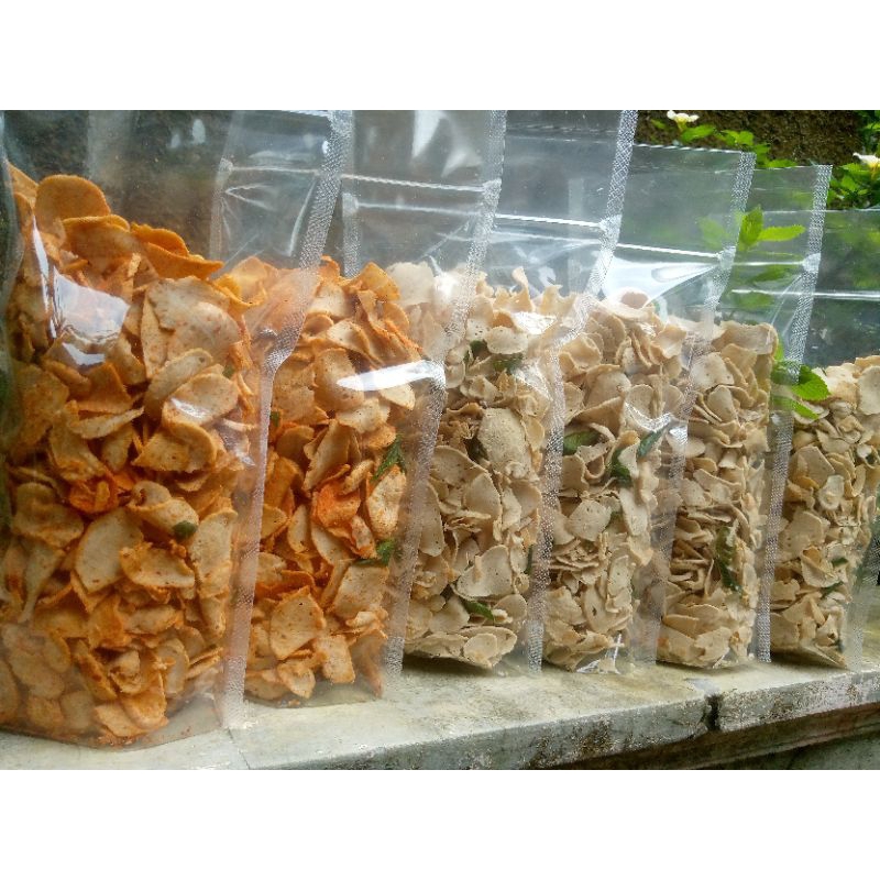 

BASRENG daun jeruk ,tipis,empuk,renyah