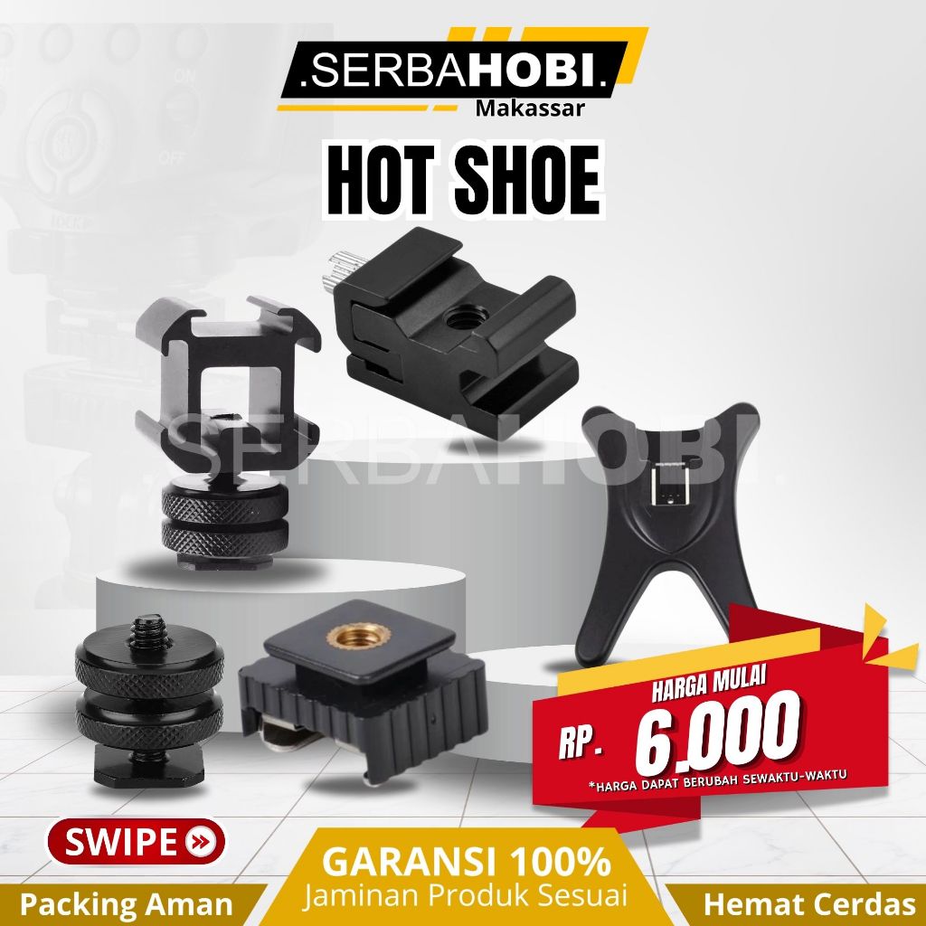 HOT SHOE FLASH / kaki bebek / Dudukan flash