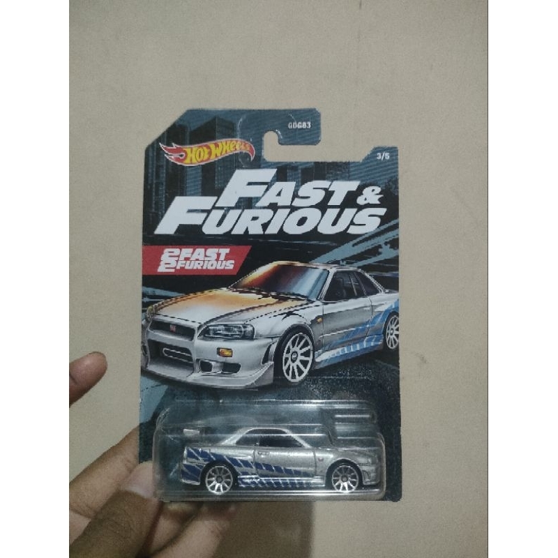 Hot wheels nissan skyline R34