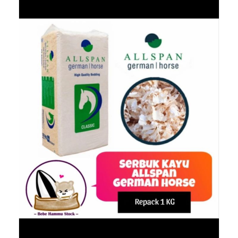Serbuk Kayu German Horse 1 Kg