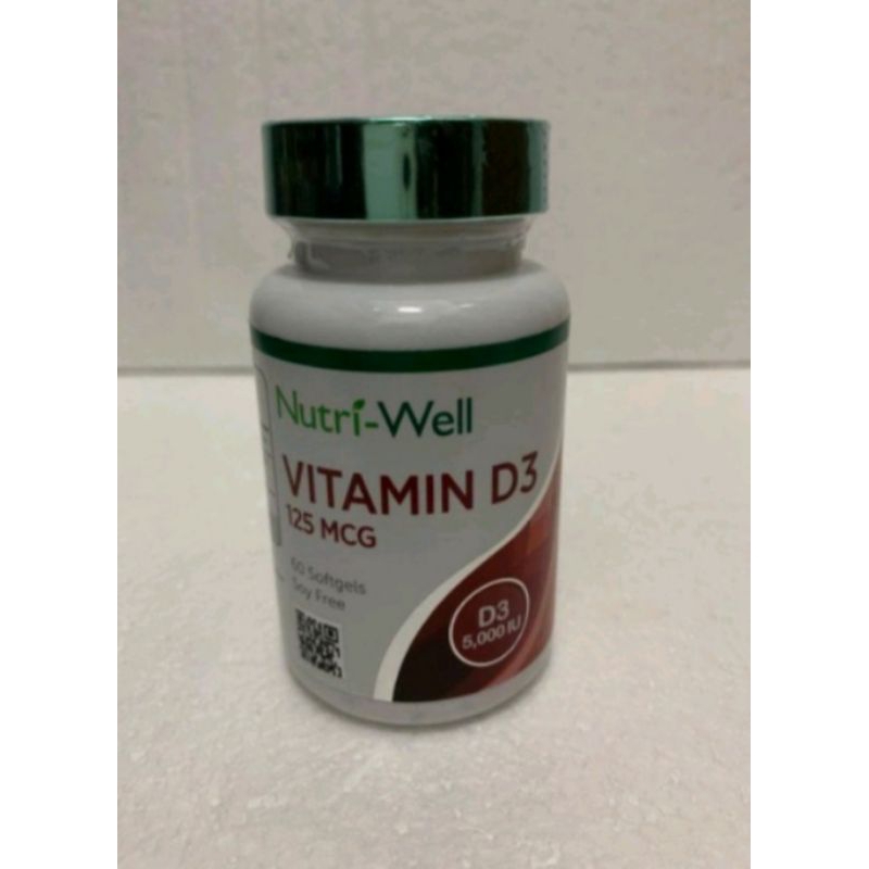 Nutriwell D3 5000 IU + K2