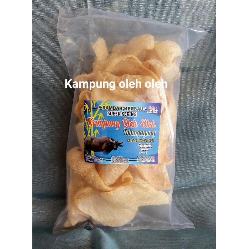 

Krupuk rambak kerbau super kering 100gram