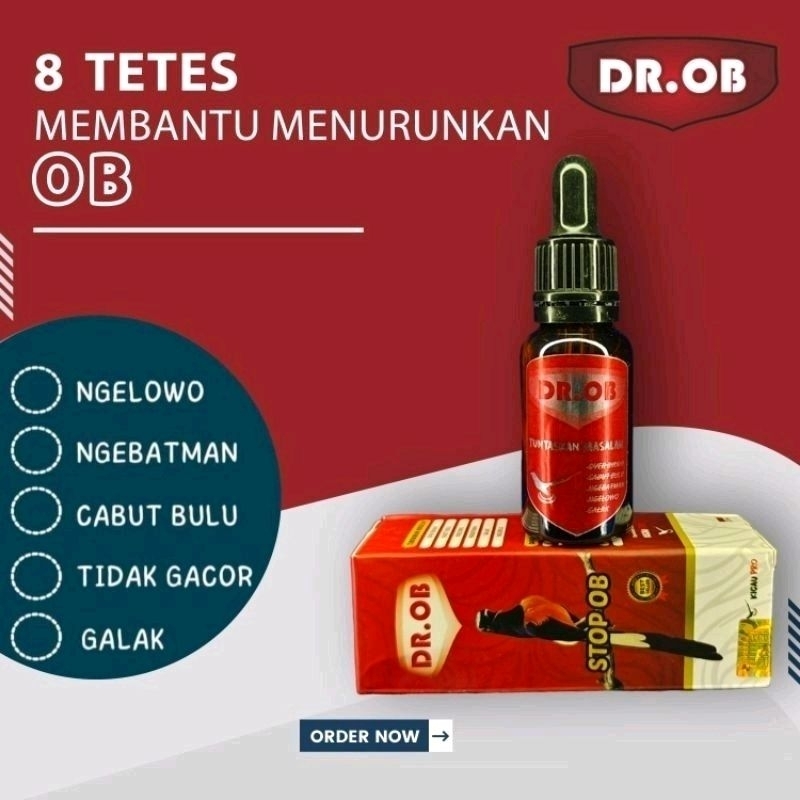 DR.OB Vitamin Burung Murai Batu Mengatasi OB Over Birahi Ngelowo Ciak Bulu Ngeruji Penurun Emosi vit