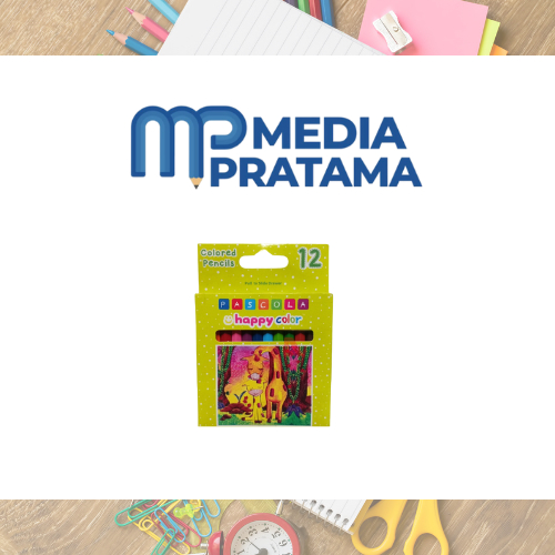 

PENSIL WARNA MURAH PASCOLA ISI 12 PENDEK
