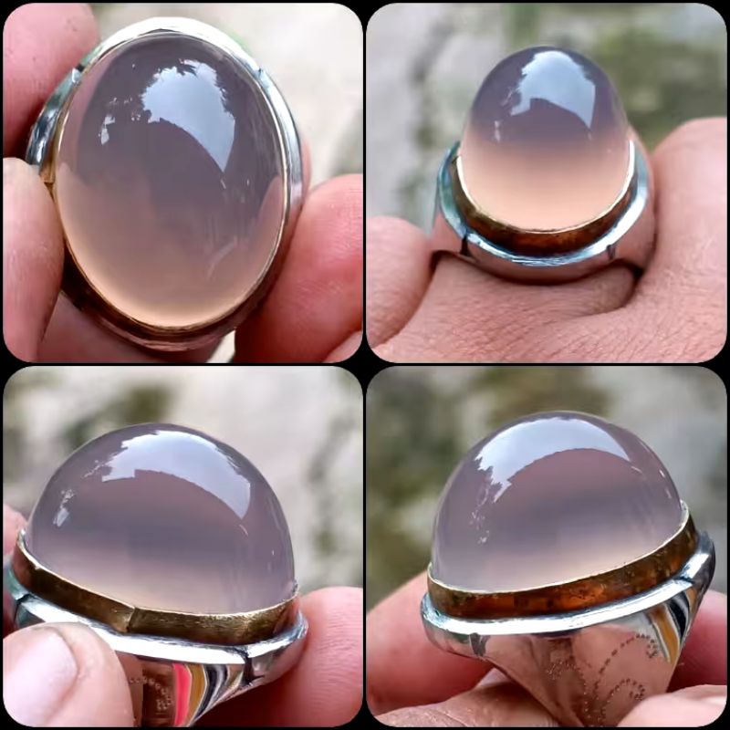 Natural Anggur Obi Kelo Bias Ungu ( Nama Pasar Bacan Obi Kelo Ungu) - No Treatment