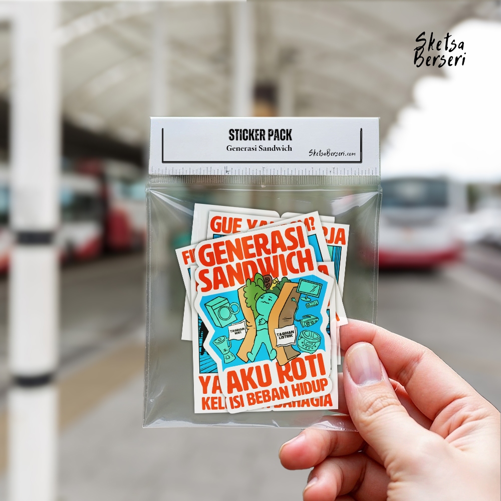 

Generasi sandwich Vol 1 - Sticker Pack | SP - 002
