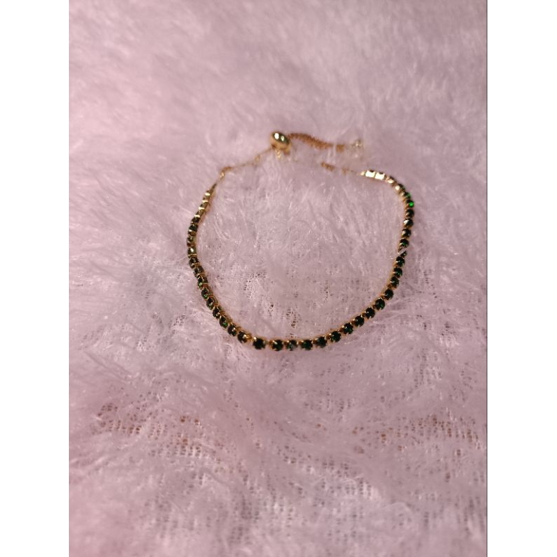 Gelang Permata Hijau (MODEL SERUT)