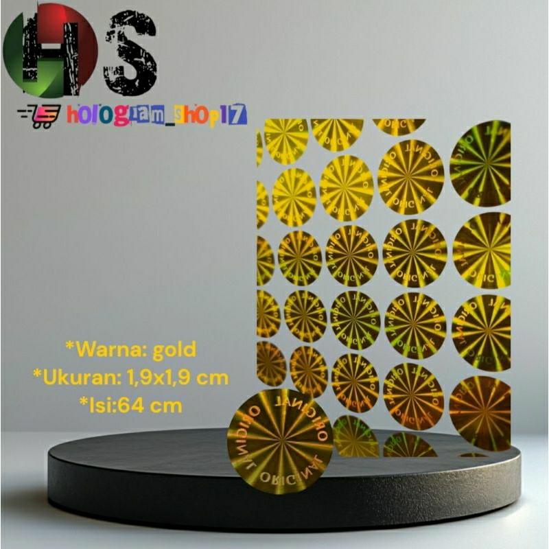 

stiker hologram mirror