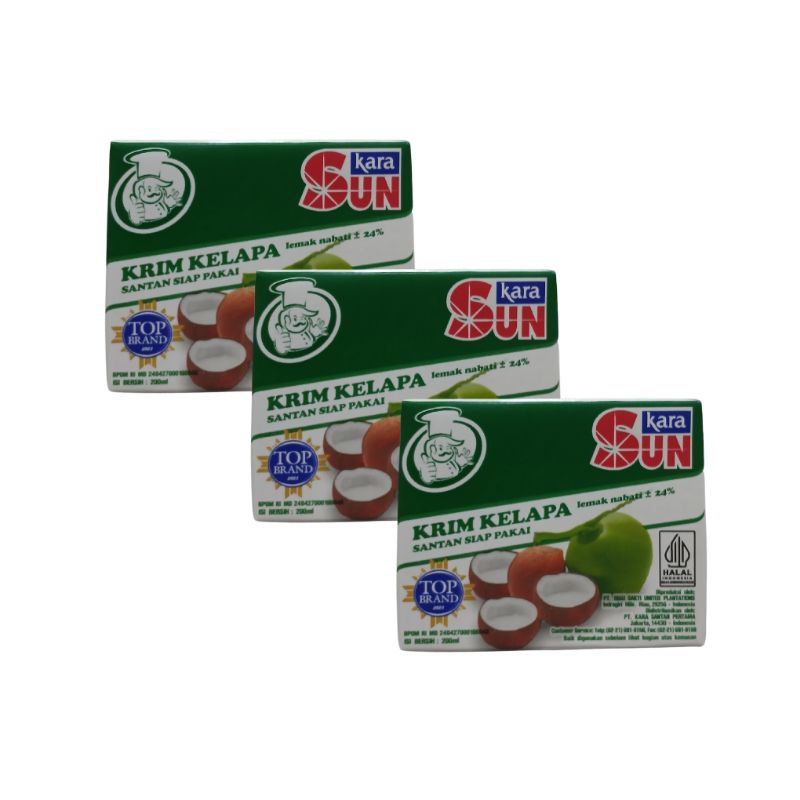

Sun Kara Santan Cair 200Ml