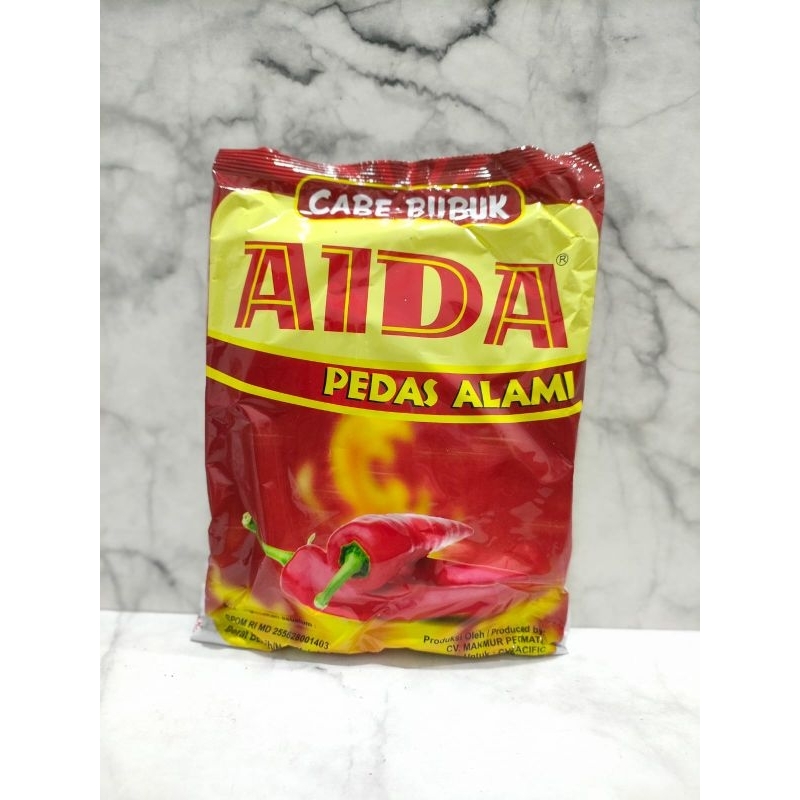 

Cabe bubuk AIDA kemasan 500gram