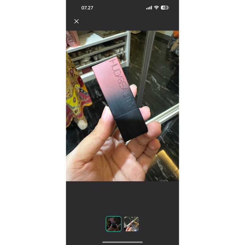 preloved lipstick mate Huda original