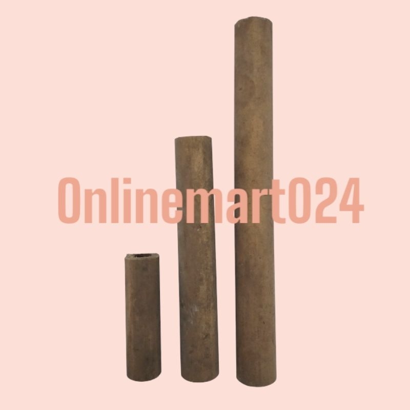 10pc potongan bambu kecil bahan kerajinan bambu bulat bilah bambu bambu dekorasi kerajinan tangan