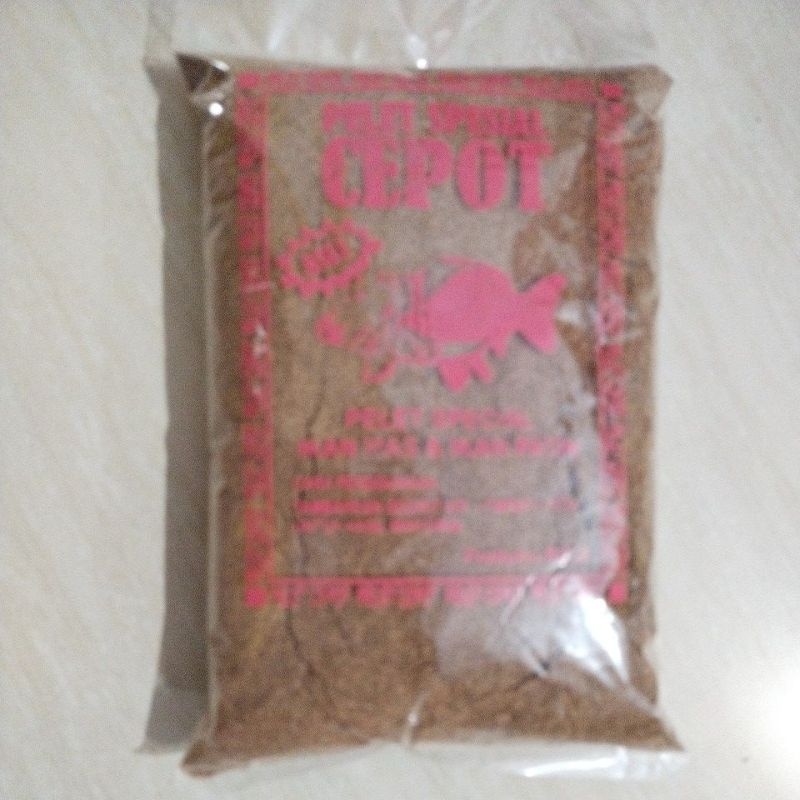 UMPAN PELET UNTUK IKAN AIR TAWAR ( NILA , MAS , PATIN ) CEPOT