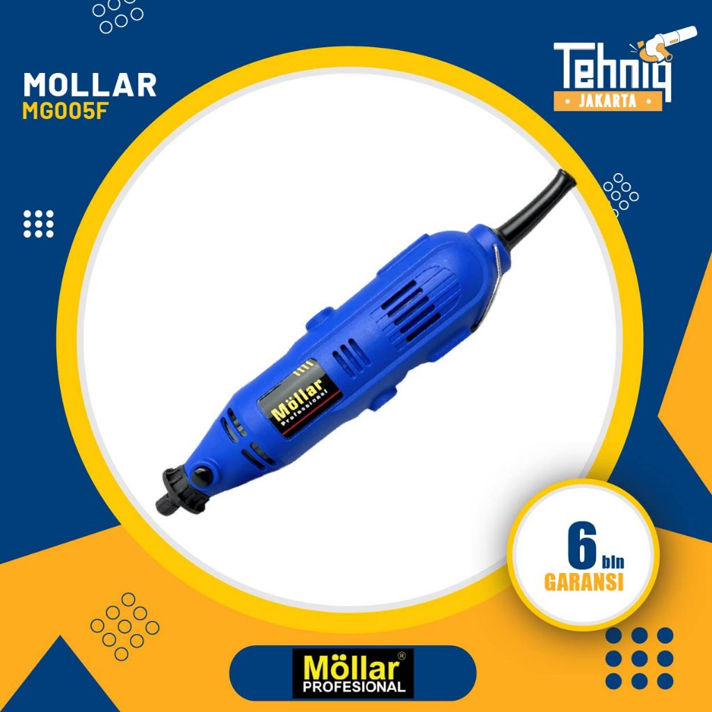 Mollar MG005F Gerinda Tangan Multifungsi / Mollar MG005F Mini Grinder Tuner