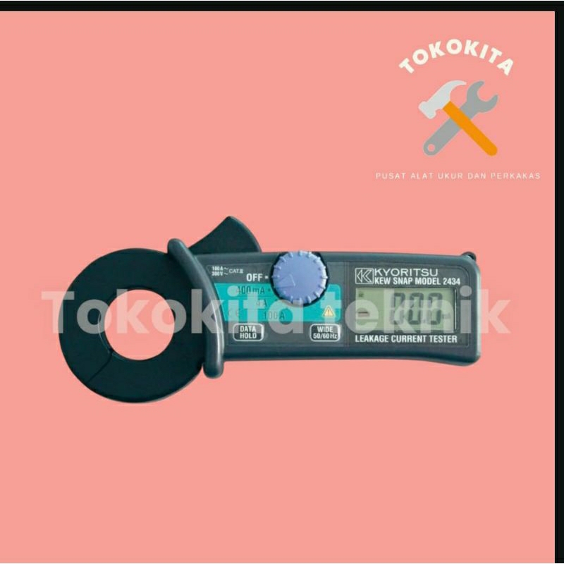 LEAKAGE CLAMP METER KYORITSU 2434 ASLI KYORITSU