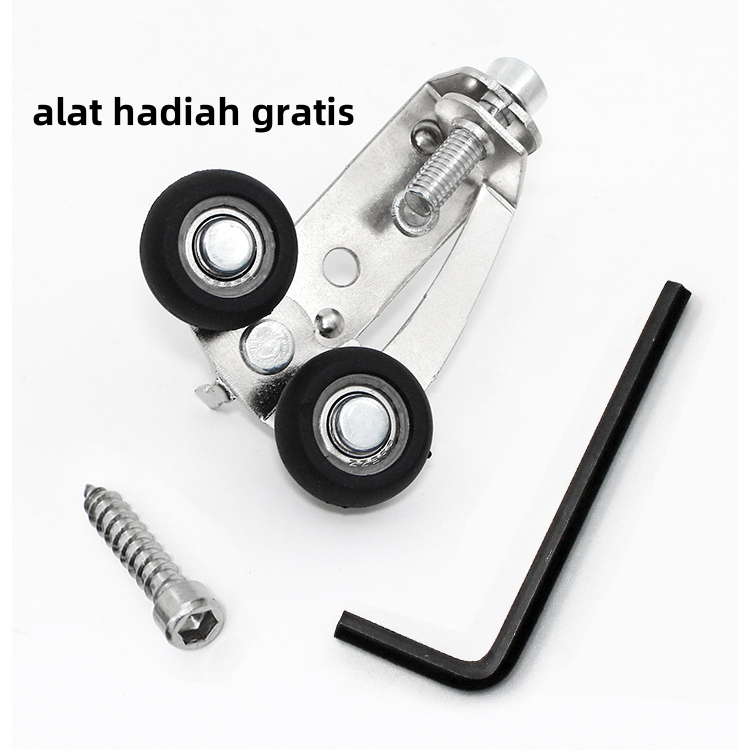 Adjustable Roda Rel Pintu Geser Sliding / Roda Rel Pintu Dorong / Roda Rel Pintu Dorong Geser