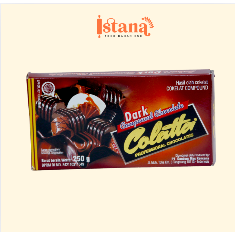 

COLATTA COMPOUND DARK COKLAT 250 GR